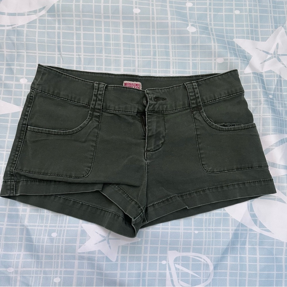 Vintage Mossimo Supply Co. Women's Green Shorts